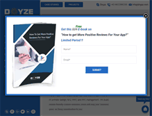Tablet Screenshot of doyze.com